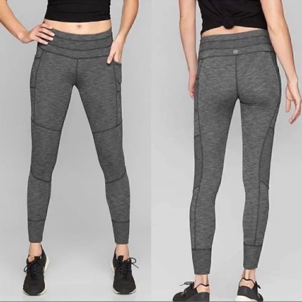 Athleta Excursion Gray Tight Joggers S